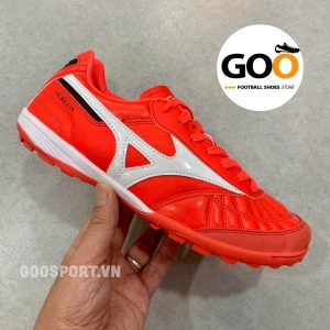 Mizuno Morelia Pro TF đỏ sọc trắng