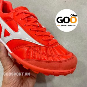 Mizuno Morelia Pro TF đỏ sọc trắng