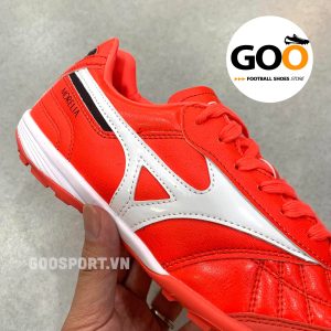 Mizuno Morelia Pro TF đỏ sọc trắng