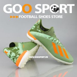 Adidas X 19.1 TF camo rêu