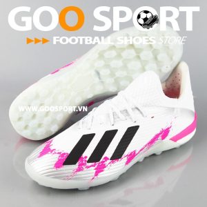 Adidas X 19.1 TF trắng hồng