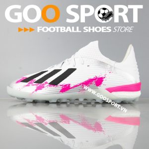 Adidas X 19.1 TF trắng hồng