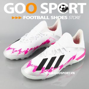 Adidas X 19.1 TF trắng hồng