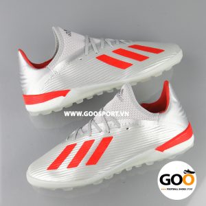 Adidas X 19.1 TF xám bạc