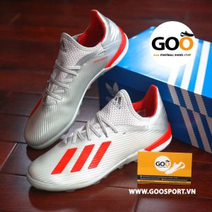 Adidas X 19.1 TF xám bạc