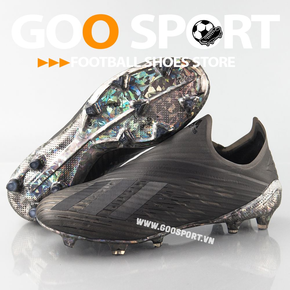 Adidas X 19+ FG đen full - Giày đá bóng sân cỏ tự nhiên
