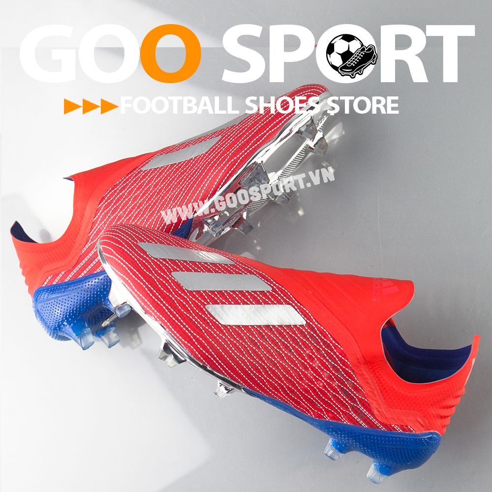 Adidas X 19+ FG đỏ - Giày đá bóng sân cỏ tự nhiên