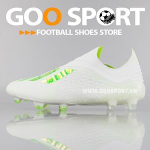 Adidas X 19+ FG trắng - Giày đá bóng sân cỏ tự nhiên