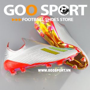 Adidas X 19+ FG xám đỏ - Giày đá bóng sân cỏ tự nhiên