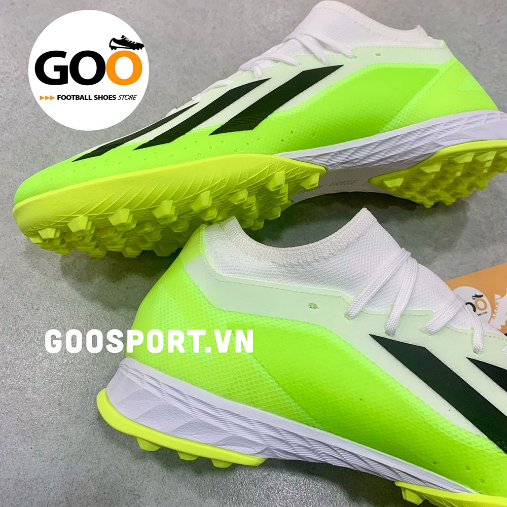 Adidas X Superfast 1 TF trắng dạ quang