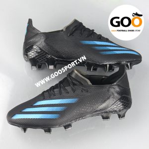 Adidas X Ghosted.1 FG đen xanh dương - giày bóng đá sân cỏ tự nhiên