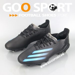 Adidas X Ghosted.1 FG đen xanh dương - giày bóng đá sân cỏ tự nhiên