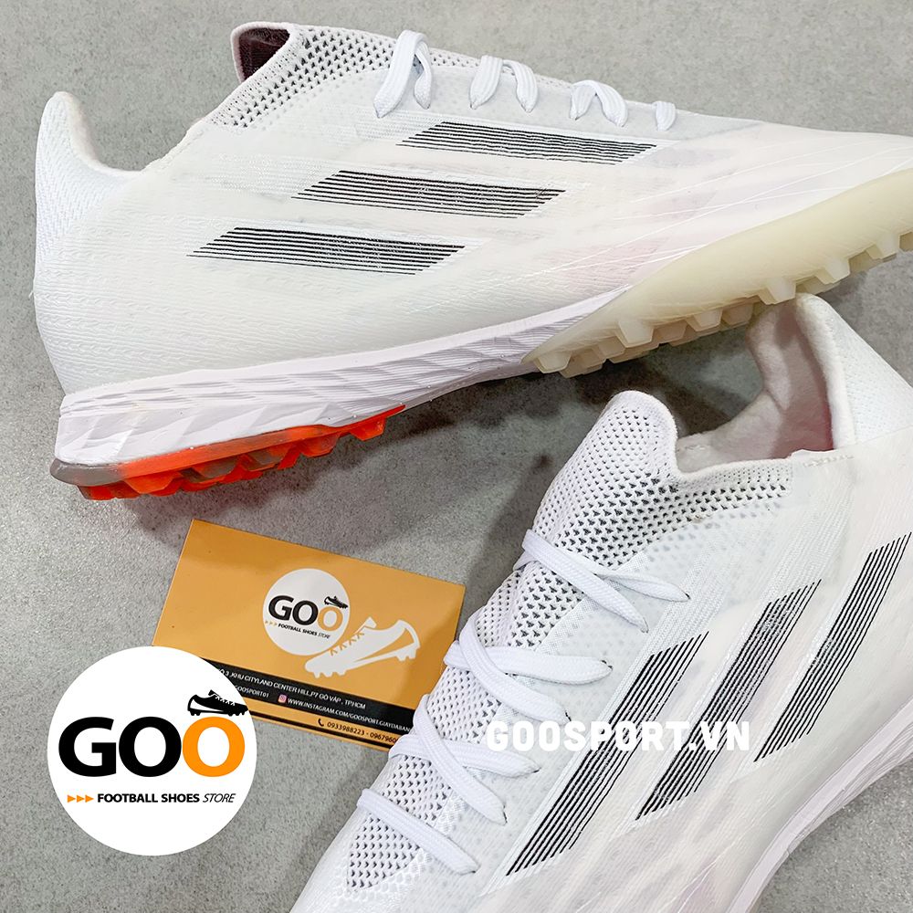 Adidas X Speedflow 1 TF trắng cam