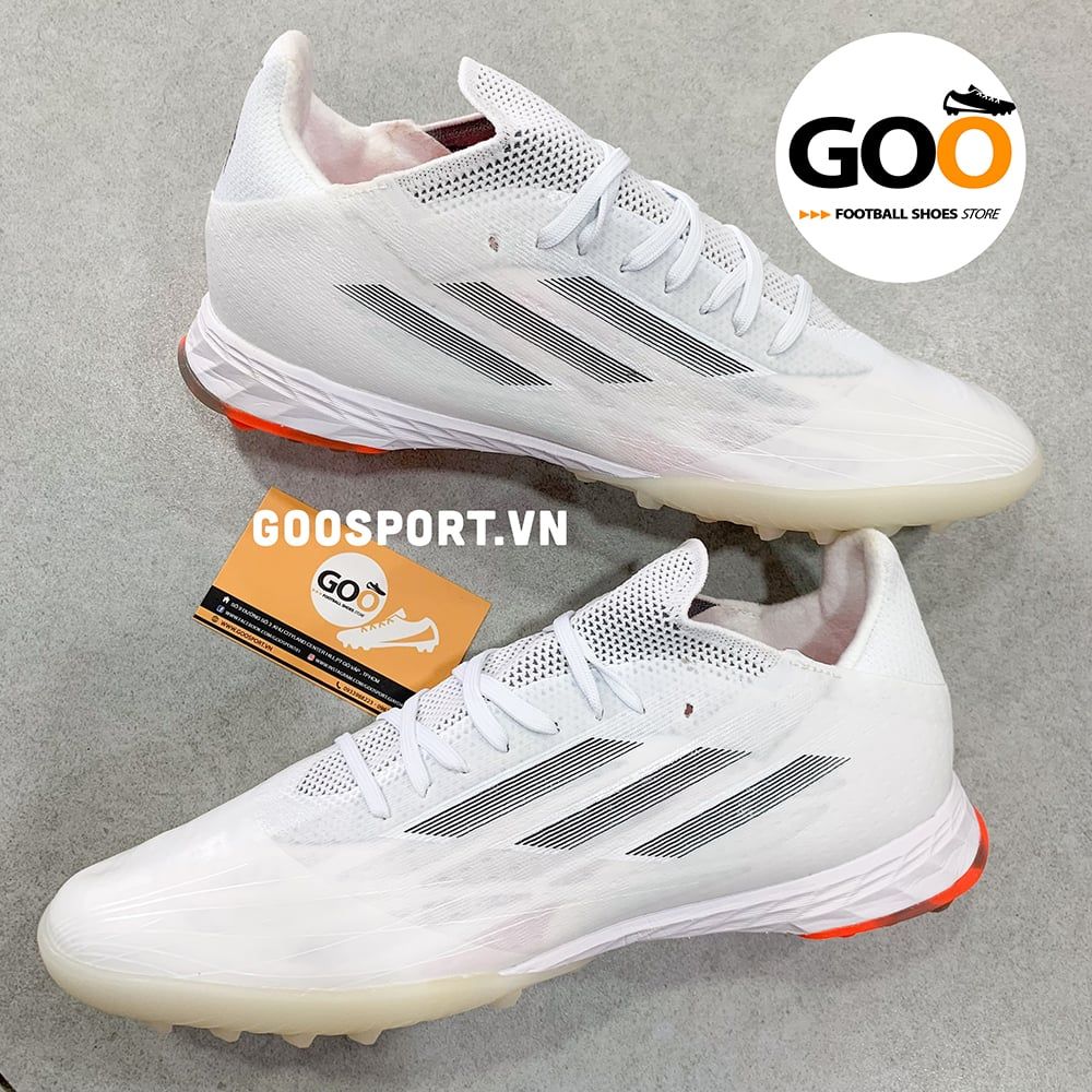 Adidas X Speedflow 1 TF trắng cam