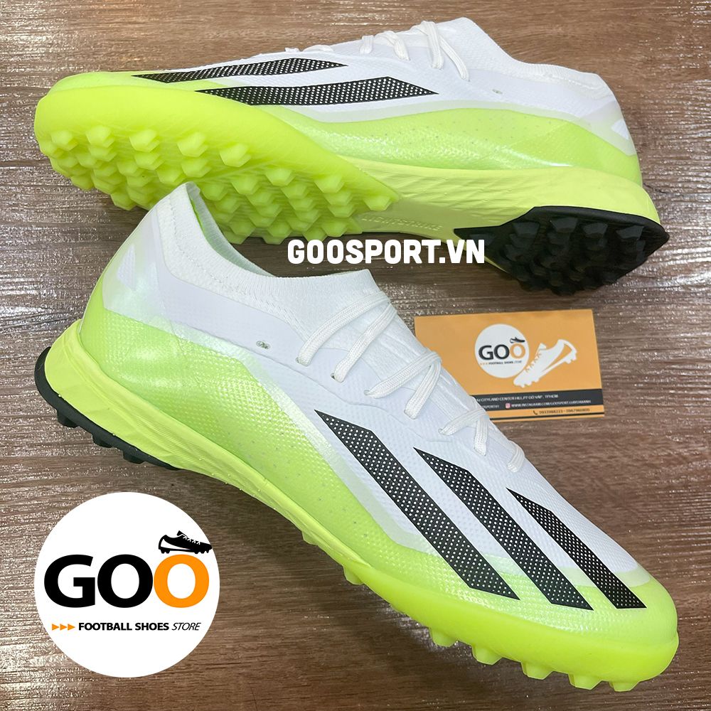 Adidas X Superfast 1 TF trắng dạ quang 2