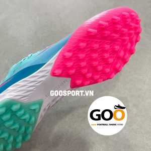 Adidas X Superfast 1 TF xanh ngọc sọc hồng