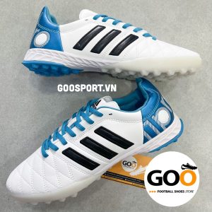 Copa 11 pro TF trắng xanh sọc đen