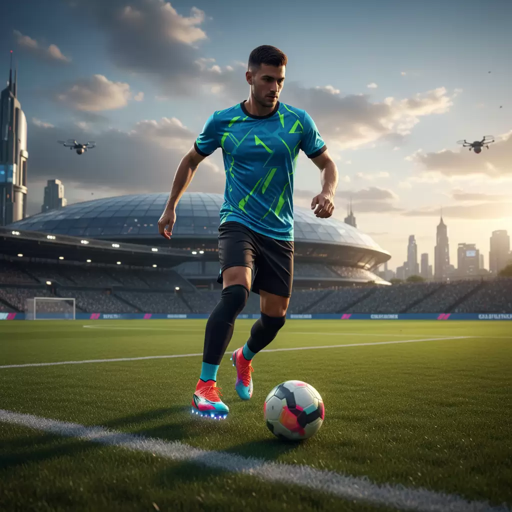 gemini_image_1768378519 Sự lên ngôi của những phối màu ấn tượng trên giày đá bóng năm 2026