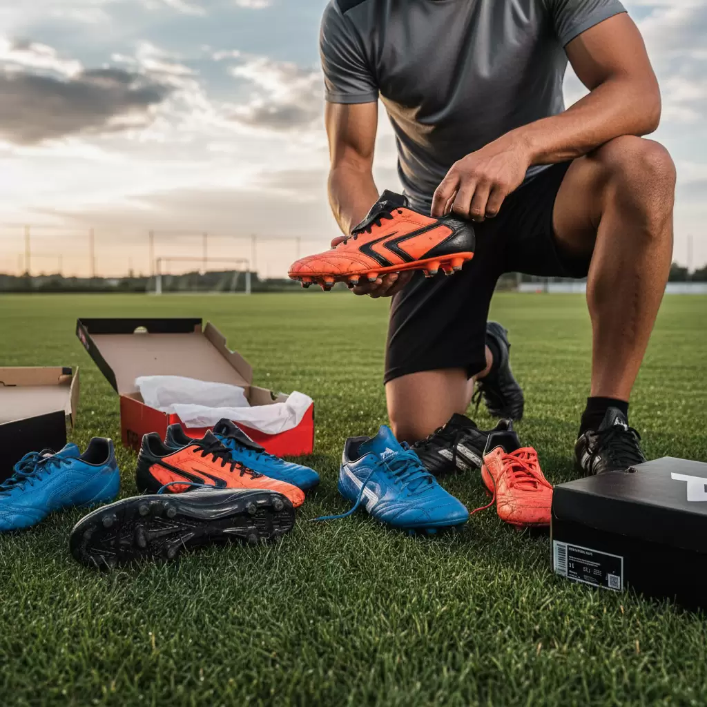 Lựa chọn giày đá bóng phù hợp là yếu tố then chốt cho người có bàn chân bè