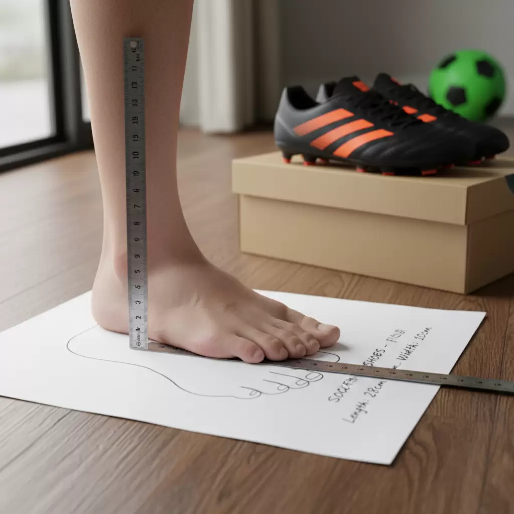 Quy trình đo kích thước bàn chân chuẩn để xác định độ bè của chân