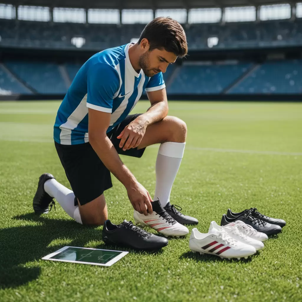 Lựa chọn đúng loại giày giúp bạn phát huy tối đa kỹ năng trên sân cỏ