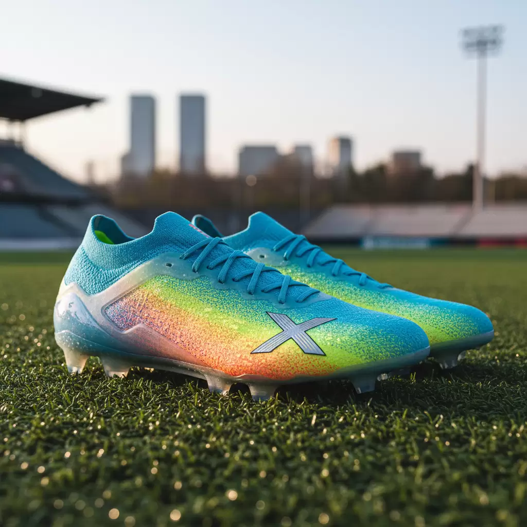 Giày đá bóng cổ thấp mang lại sự linh hoạt và thông thoáng tối đa