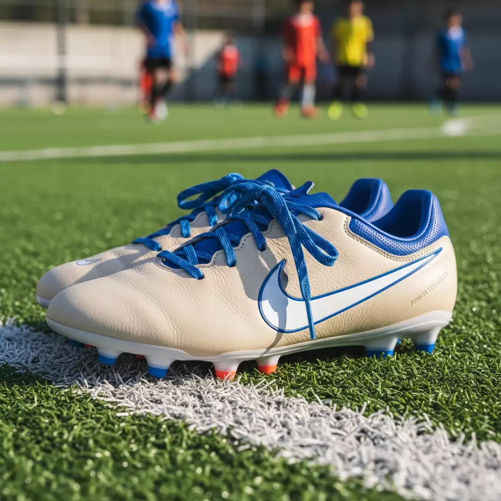 Chất liệu da mềm mại và trọng lượng nhẹ giúp trẻ vận động linh hoạt hơn