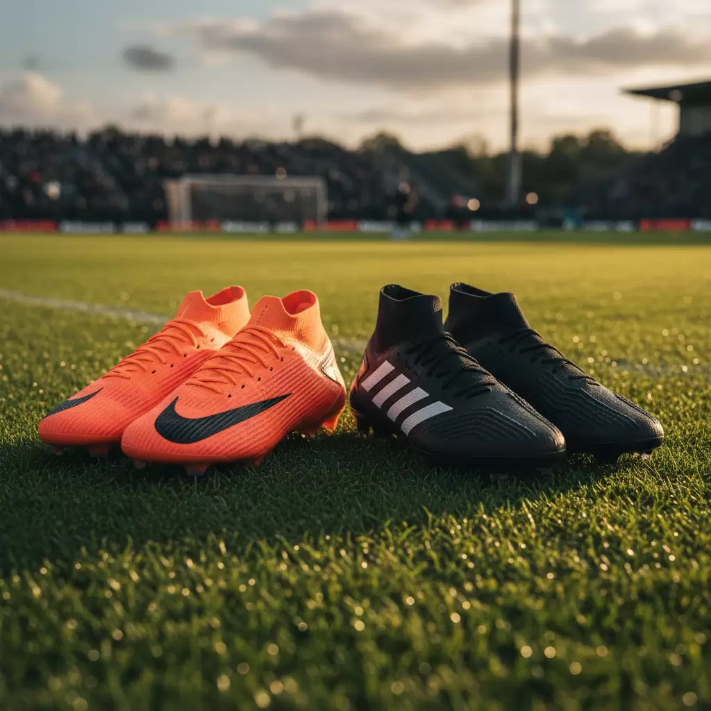 Sự đối đầu giữa hai biểu tượng Nike và Adidas trên sân cỏ