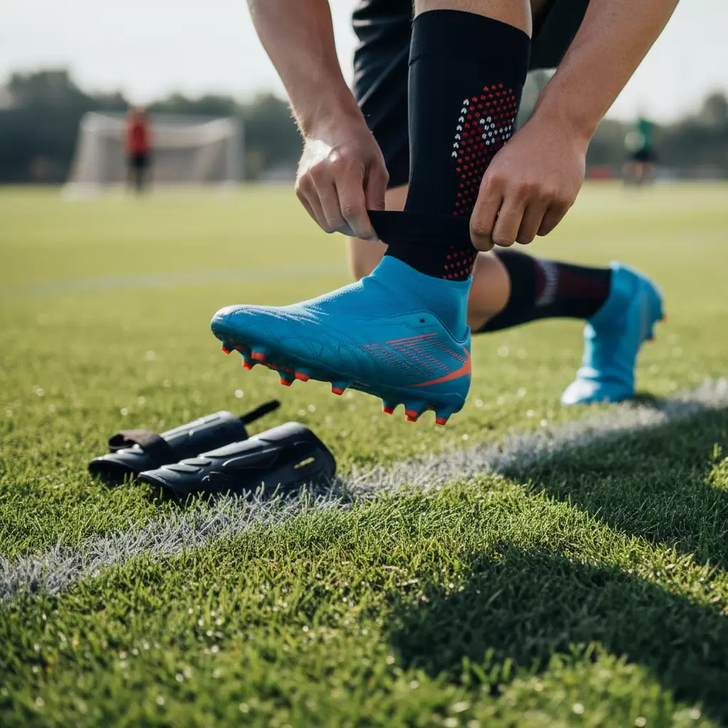 Vớ chống trượt là phụ kiện quan trọng giúp tối ưu hóa hiệu suất thi đấu cho cầu thủ