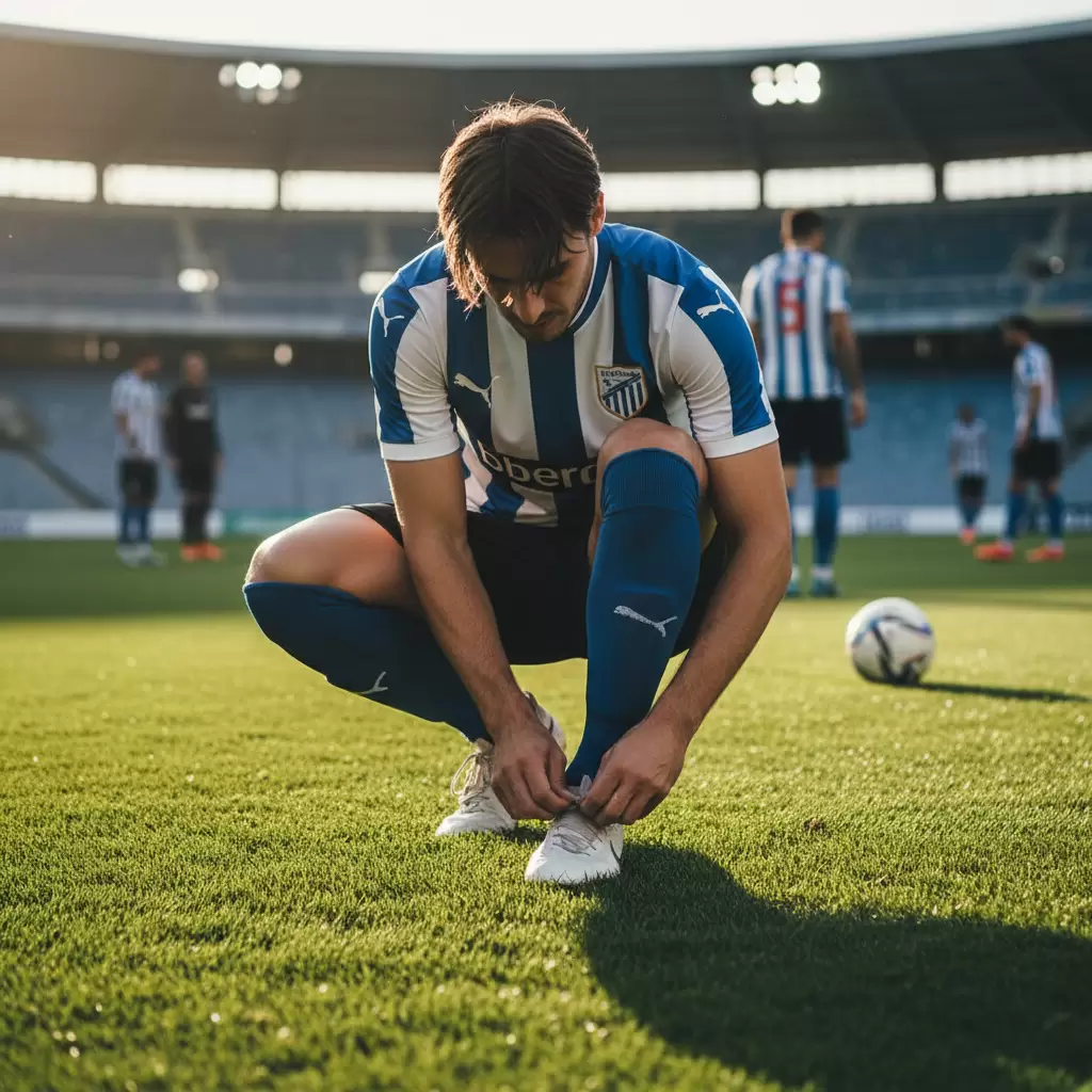 Thắt dây giày đúng kỹ thuật là bước chuẩn bị quan trọng nhất trước khi bước vào trận đấu