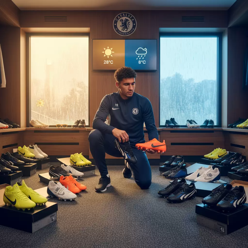 Lựa chọn giày đá bóng phù hợp với điều kiện thời tiết giúp nâng cao hiệu suất thi đấu và bảo vệ đôi chân