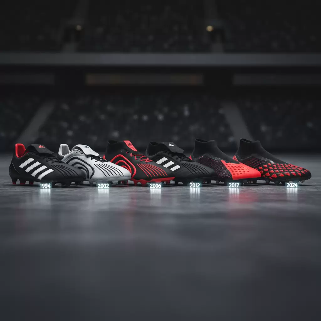 Sự tiến hóa vượt bậc của các thế hệ Adidas Predator qua các thời kỳ