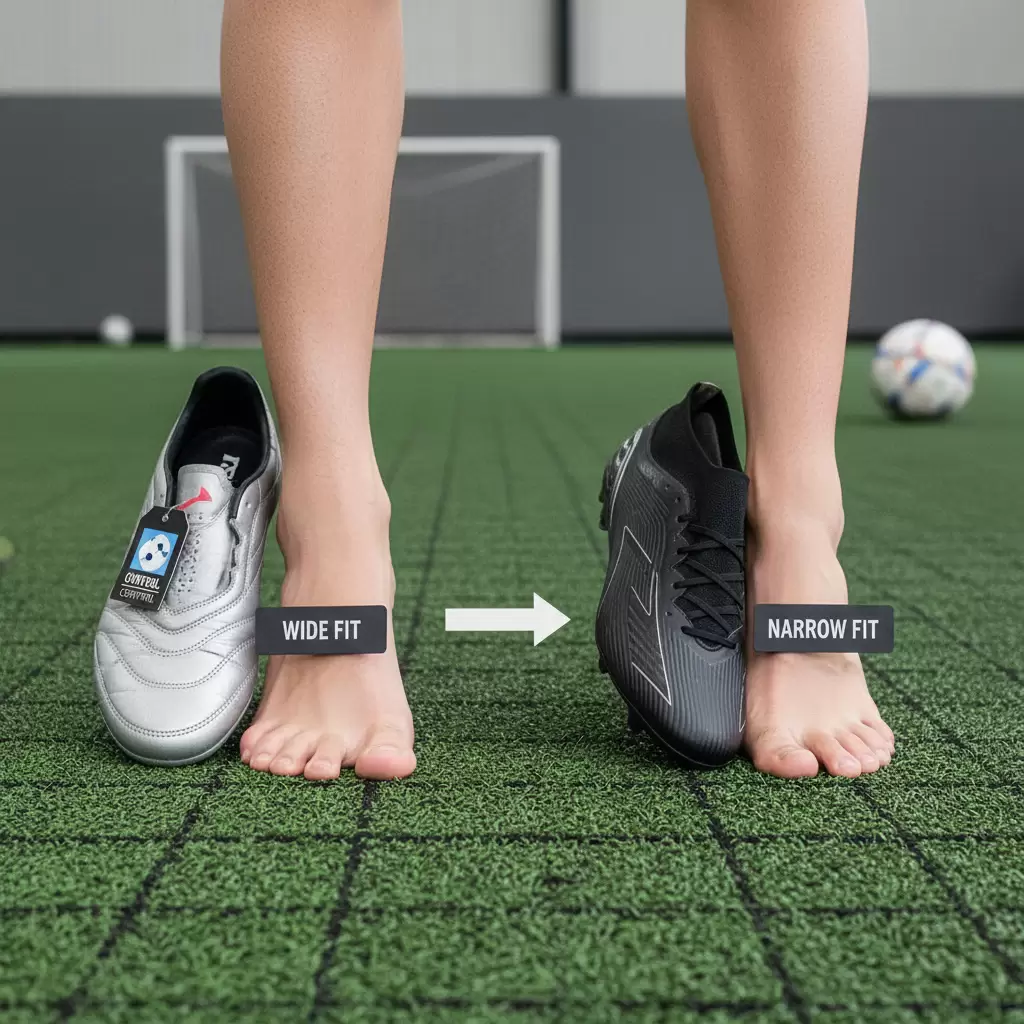 Lựa chọn form giày phù hợp với hình dáng bàn chân