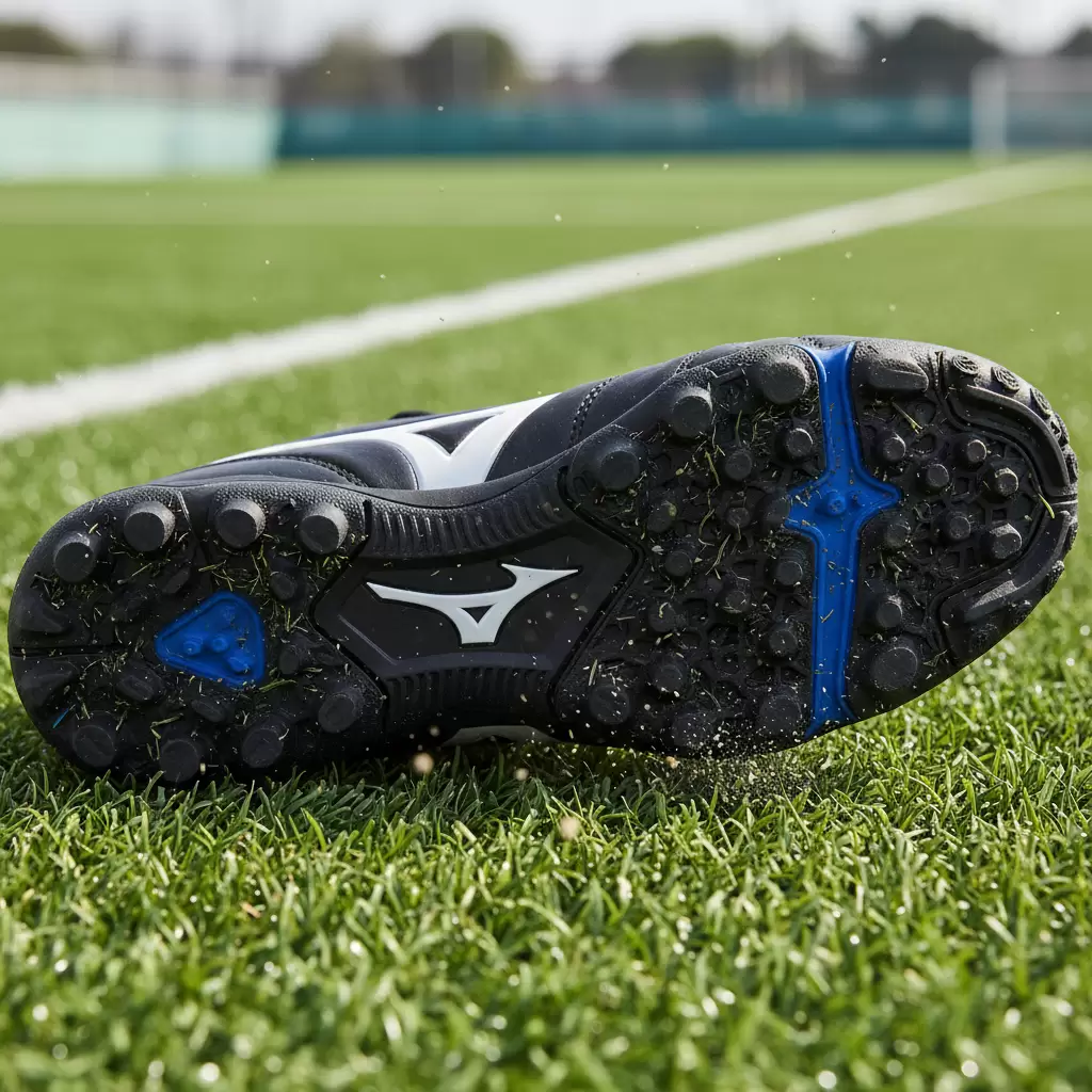 Hệ thống đinh TF chuyên dụng giúp bám sân và xoay sở linh hoạt