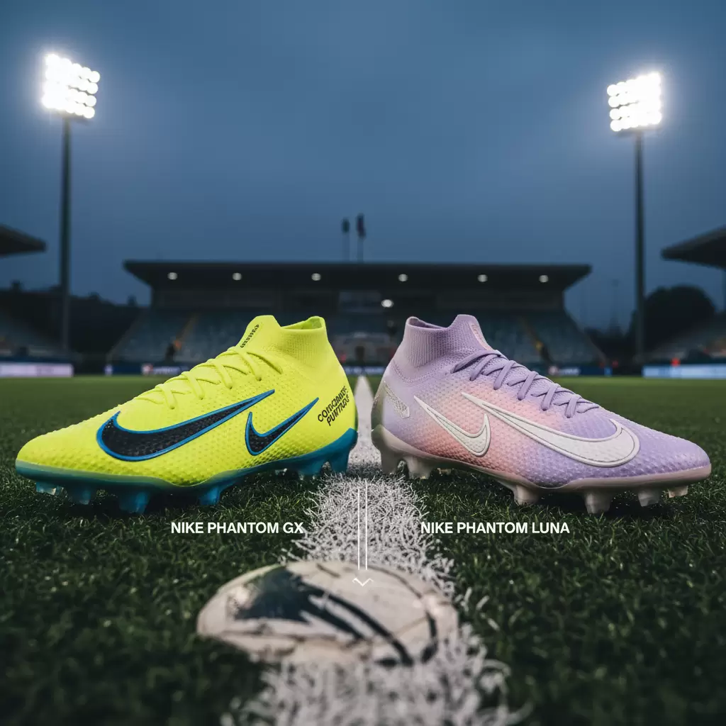 Sự khác biệt giữa Nike Phantom GX và Nike Phantom Luna