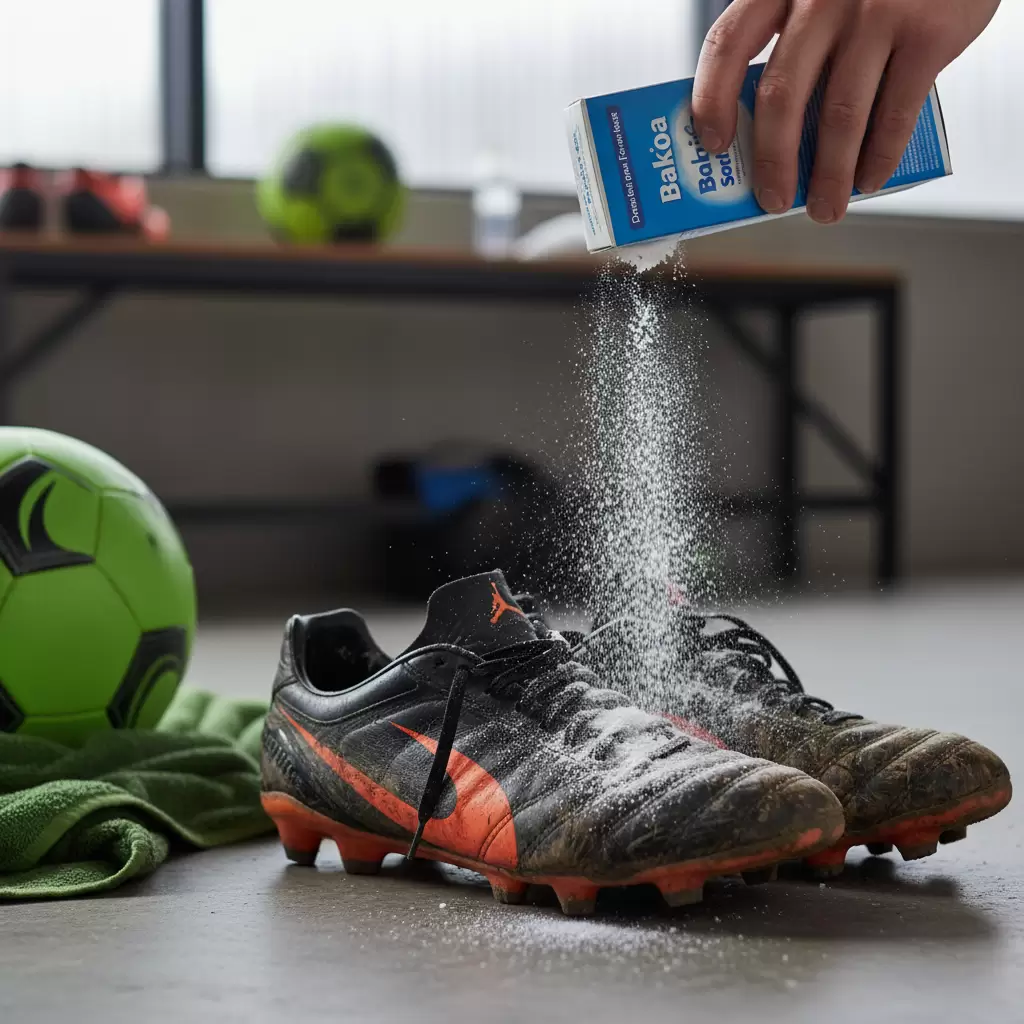 Baking soda là nguyên liệu tự nhiên giúp khử mùi giày cực kỳ nhanh chóng