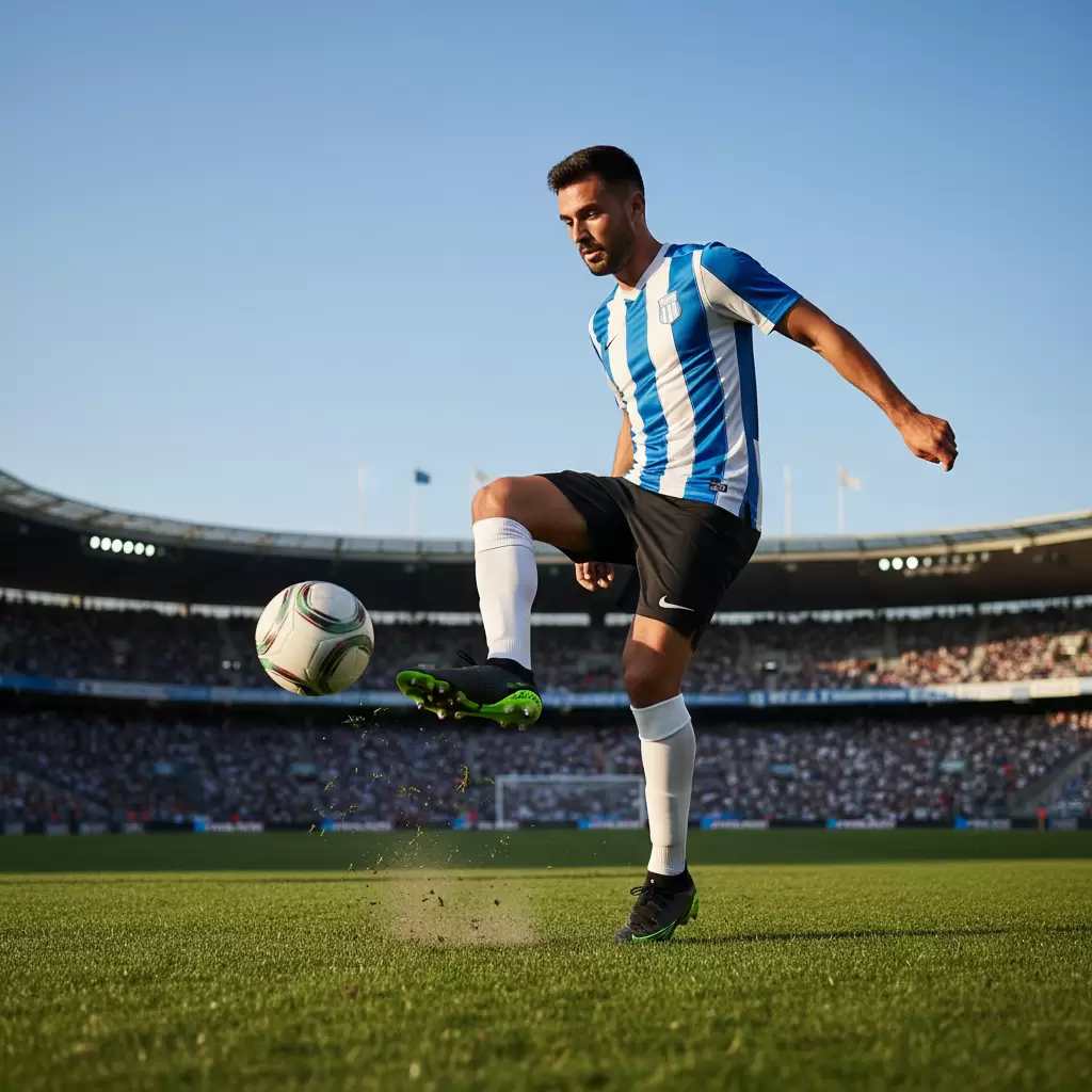 Giày mềm giúp tăng cảm giác bóng và sự linh hoạt trong từng bước chạy