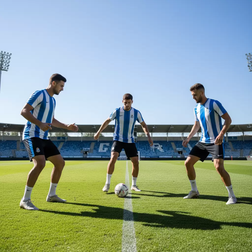 Phối hợp tam giác là nền tảng của lối chơi kiểm soát bóng trên sân 7