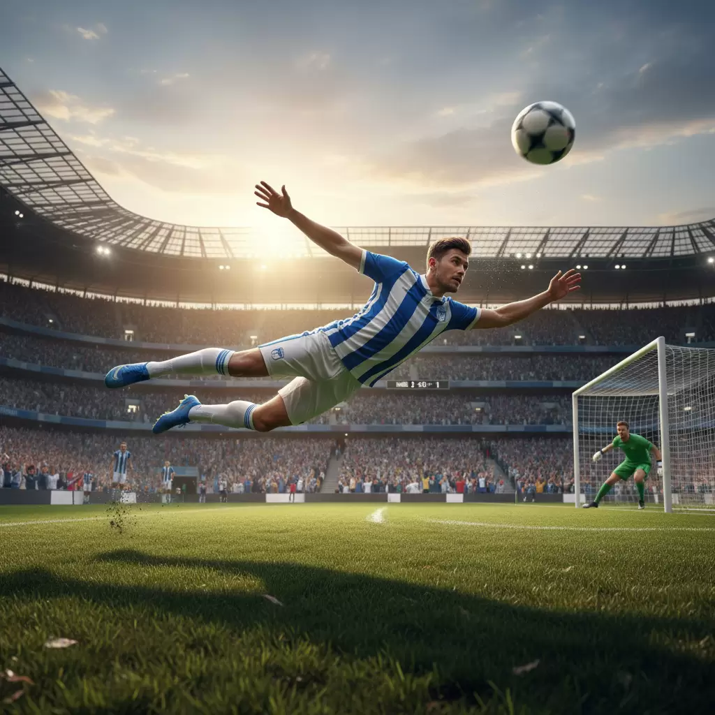 Đánh đầu bay người là kỹ thuật đỉnh cao đòi hỏi sự dũng cảm