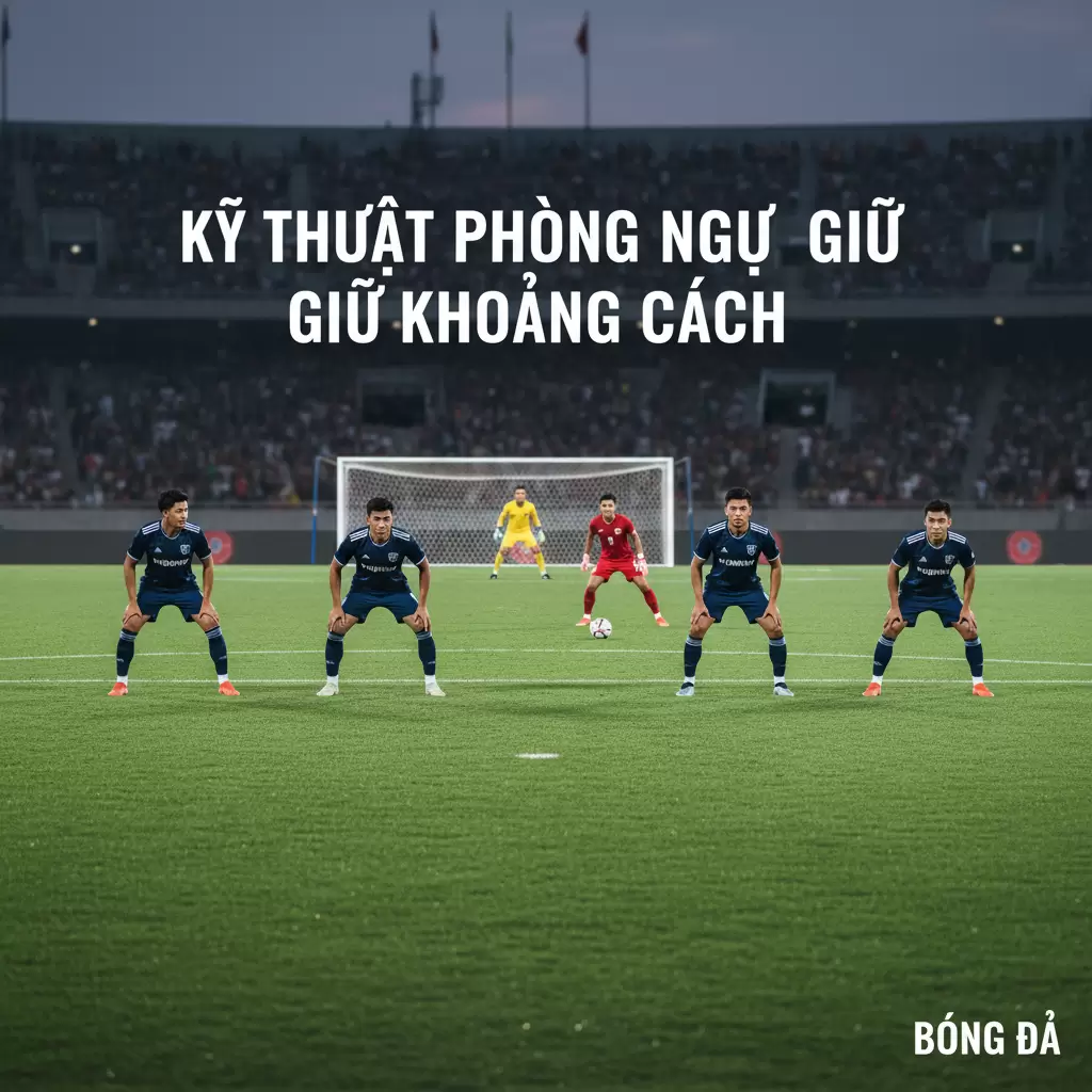 Giữ khoảng cách hợp lý là chìa khóa để bắt bài các pha xử lý của đối thủ