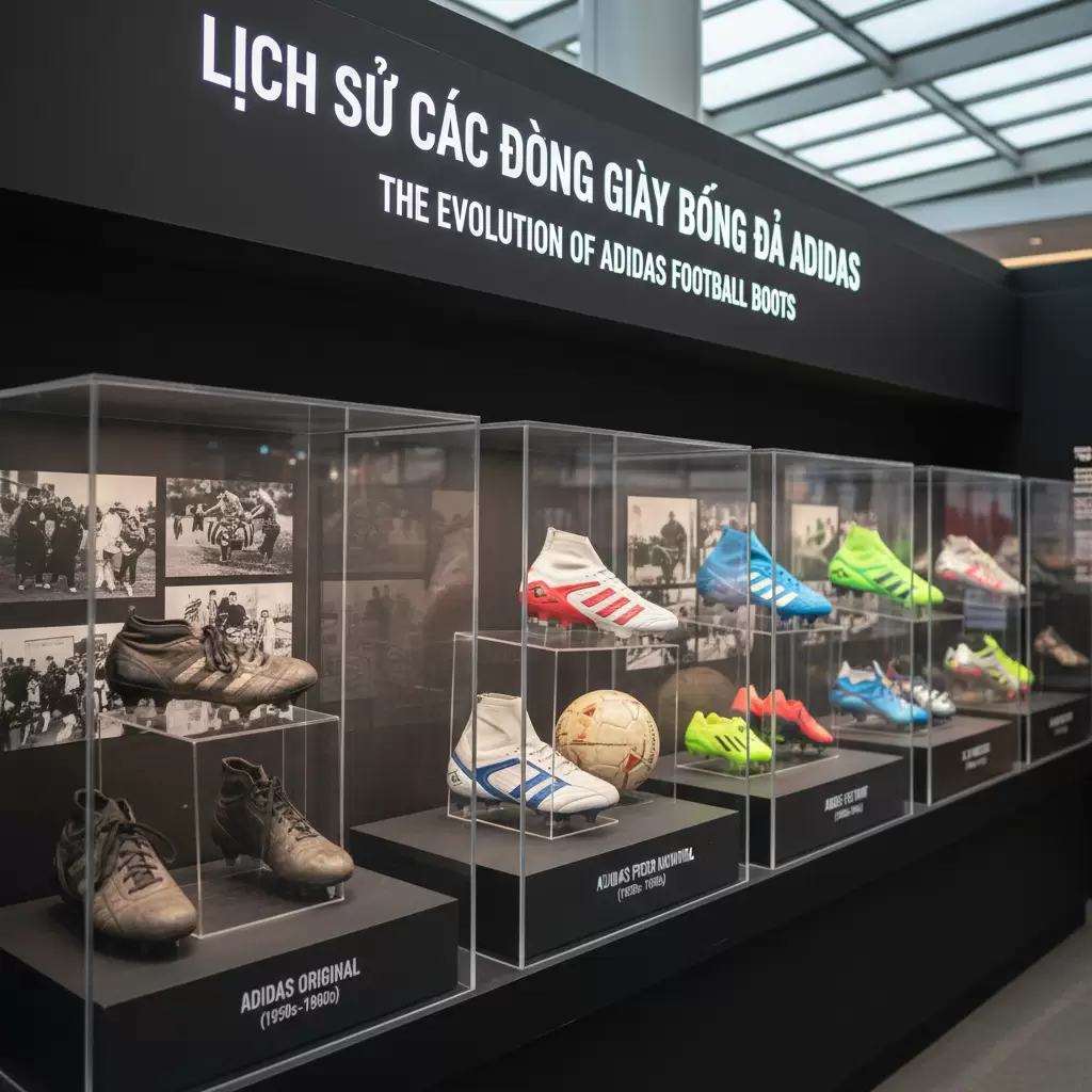 Adidas và hành trình thay đổi công nghệ giày bóng đá thế giới qua nhiều thập kỷ