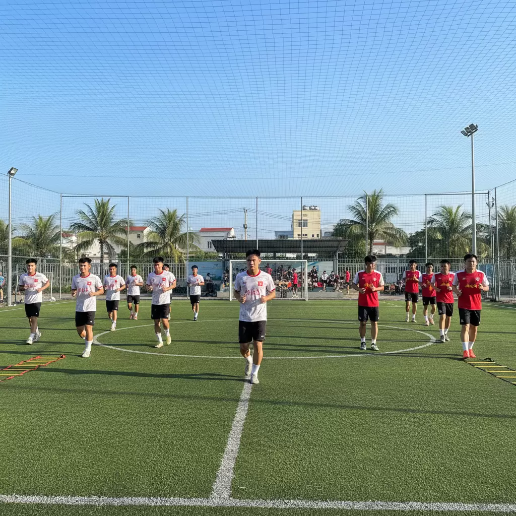 Sự chuyên nghiệp trong bóng đá phủi bắt đầu từ khâu tổ chức và chuẩn bị bài bản