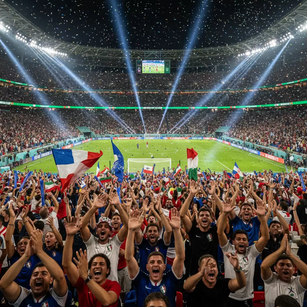 Sức nóng từ khán đài của một trận cầu đỉnh cao minh chứng cho vị thế môn thể thao vua