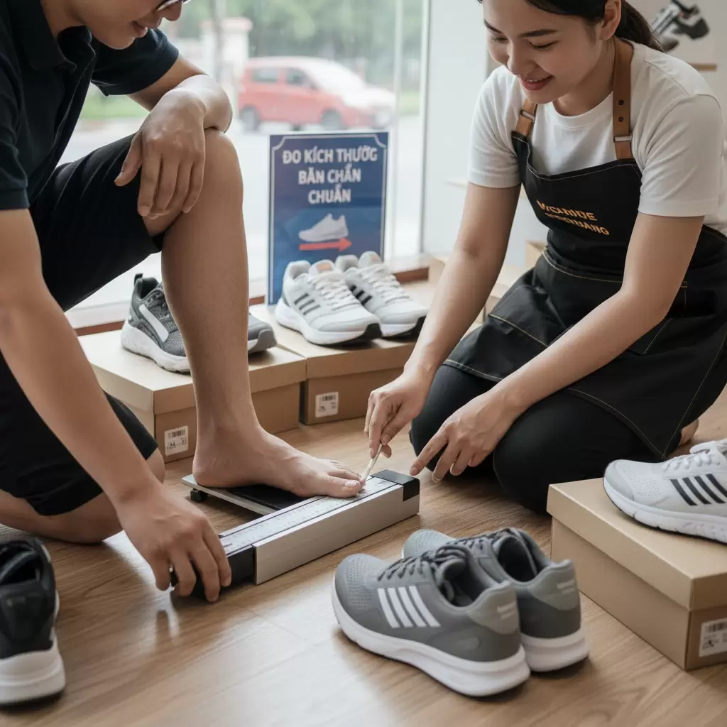 Lựa chọn sai kích cỡ giày là nguyên nhân hàng đầu gây đau gót chân