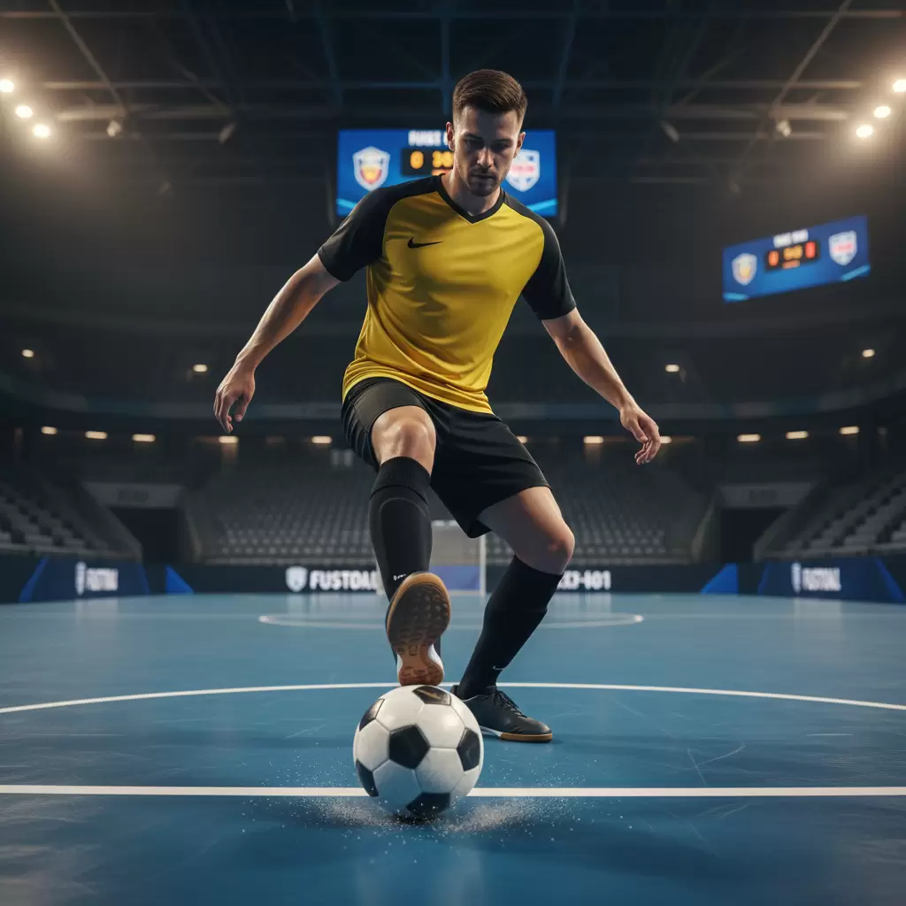 Giày IC hỗ trợ tối đa các kỹ thuật xử lý bóng bằng gầm bàn chân trong không gian hẹp