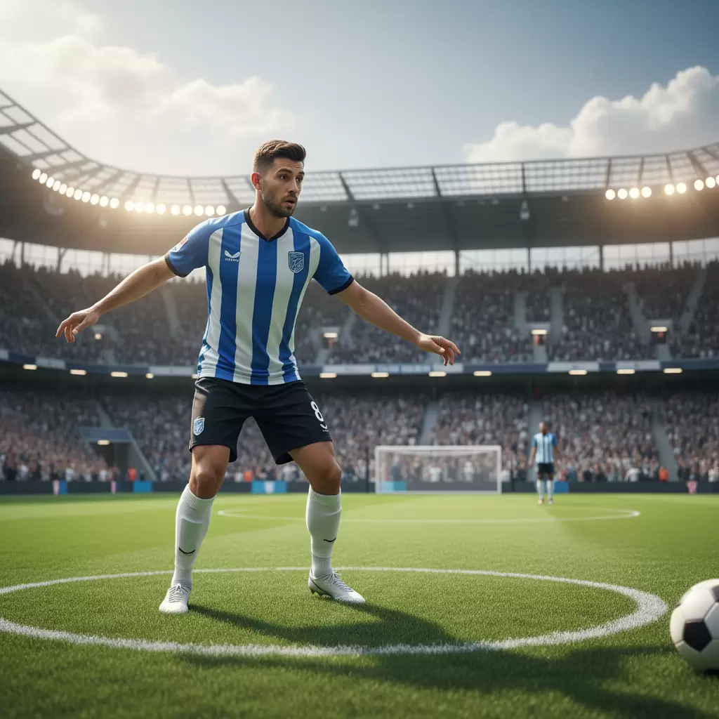 Quan sát không gian trước khi nhận bóng giúp cầu thủ đưa ra quyết định chính xác