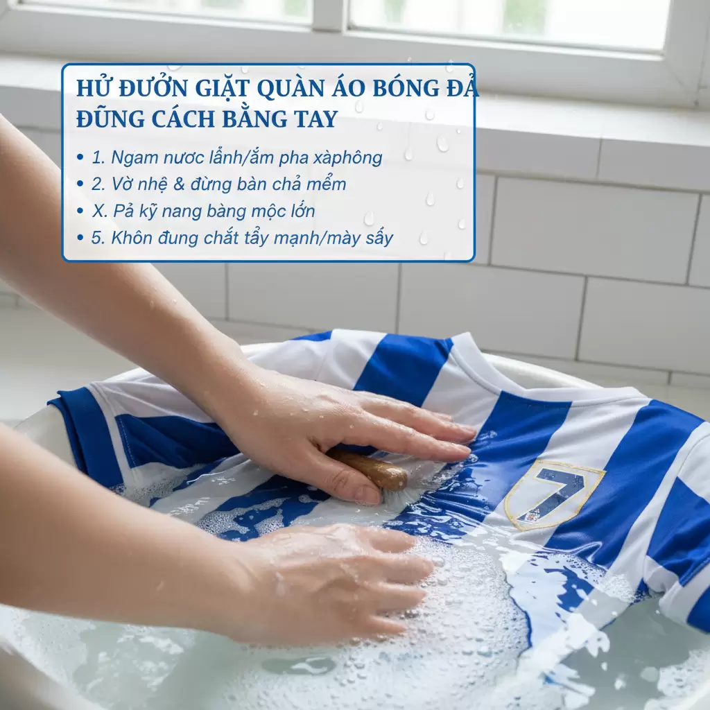 Bảo quản đúng cách giúp kéo dài tuổi thọ và tính năng của trang phục thể thao