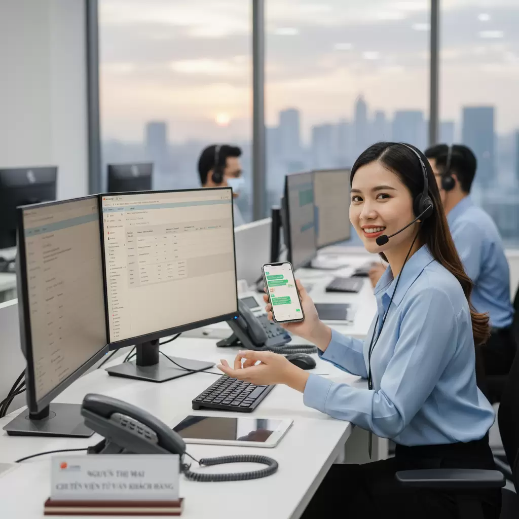 Đội ngũ tư vấn chuyên nghiệp sẽ cung cấp thông tin chi tiết về phom dáng của từng mẫu giày