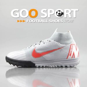 Nike Mercurial Superfly 6 TF xám đỏ