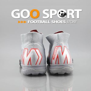 Nike Mercurial Superfly 6 TF xám đỏ